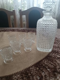 Karafa + 6 pohárikov - 2