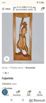 Fujarista drevorezba,valaška - 2