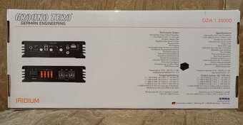 SILNÝ GROUND ZERO MONOBLOK 1800W RMS AŽ 2000W RMS - 2