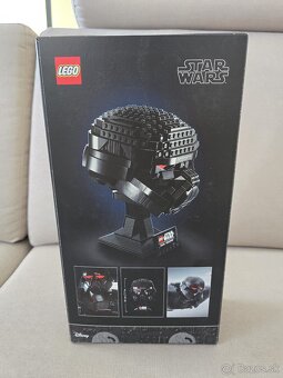 Predám LEGO Star Wars 75343 Dark Trooper Helmet - 2
