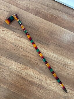Drevená retro valaška - 2