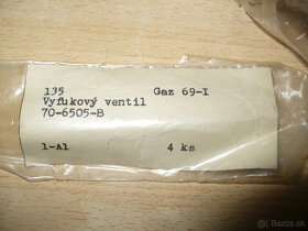 GAZ 69 Ventily - 2
