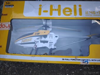 Predám RC Vrtuľník na DO MJX T40C na náhradné diely - 2