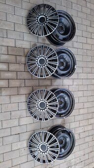 Plechové disky peugeot r15 + puklice - 2