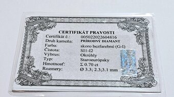 art deco diamantové náušnice ✨✨✨ - 2