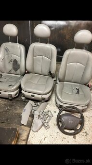 Predám predné sedačky Mercedes w211. - 2