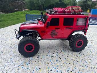 RESERVE Expedičné RC - JEEP WL 1:10 + Taška a Záruka - 2