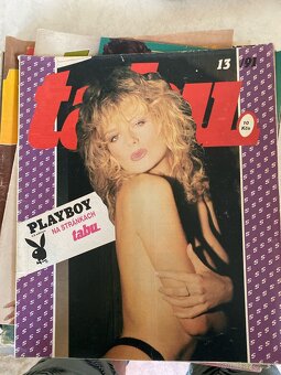 Erotické časopisy Tabu Sextabu Leo Zbierka 90te roky - 2