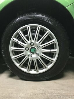 4ks sada kolesa + zimne pneu + puklice 14" Skoda, VW, Seat - 2