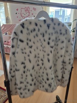 Zara umelý kožúšok rys veľkosť XL - 2