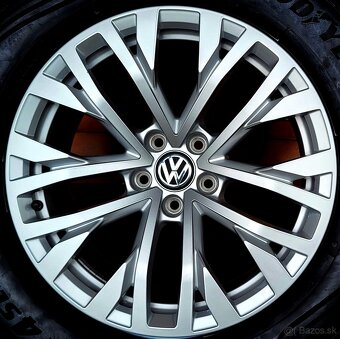 Alu R18 5x112 orig. VW Touareg, Audi Q7  + zimné 255/60 R18 - 2