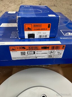 Mercedes w140 predne brzdy ATE - 2