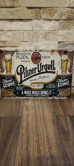 Plechová tabuľa Pilsner Urquell - 2