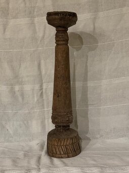 Drevené svietniky - 2