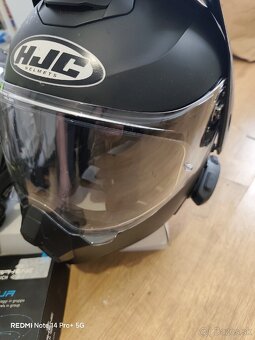 Predám moto prilbu + interphone tour - 2