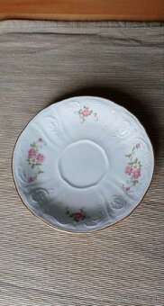 Podšálky retro porcelánové - 2