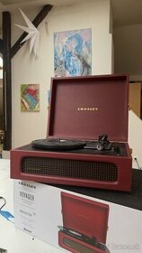 Gramofón Crosley Voyager a platne(komplet balenie) - 2