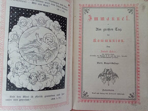 Stará kniha Immanuel Kommunion 1904 - 2