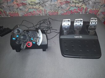 Logitech G29 + pedále simracing volant - 2