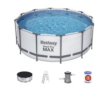 Bazén BESTWAY Steel Pro Max 3.66m x 1.22m + príslušenstvo - 2