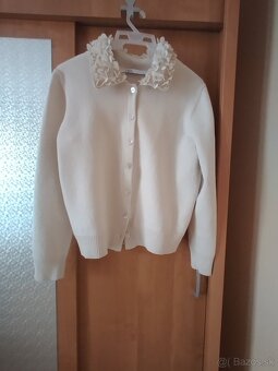 Sveter Zara béžová farba veľkosť "M" - 2