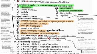 Medicína - podklady na prijímačky - 2