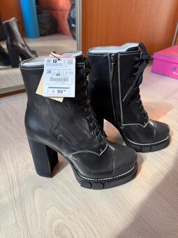 Zara členkové čižmy - 2