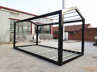 Rám kontajneru - sedlová střecha - domek - 2