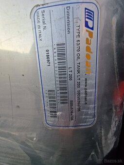 Hydraulicka nadrz Padoan 200l - 2