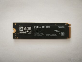 Crucial P3 Plus 2TB, M.2 2280, NVMe - 2