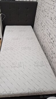 Posteľ s UP a matracom Henry Style - 2