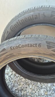 Predám 235/45 R18 letné pneumatiky Continental EcoContact6 - 2