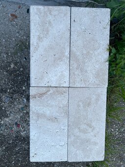 Prírodný kameň limestone rozmer 20cm/40cm 400 kusov - 2