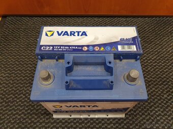 Autobatéria Varta C22 12V 52Ah 470A - 2