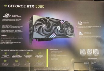 Predam MSI GeForce RTX 5080 16G GAMING TRIO OC - 2