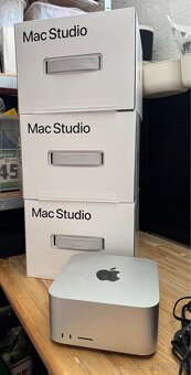 Predám 3x Apple Mac Studio M1 MAX (32/512) v ZÁRUKE - 2