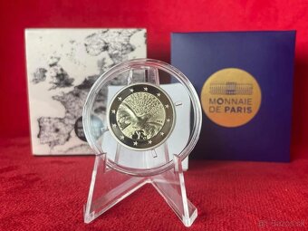Pamätna 2€ minca Francuzsko 2015 PROOF Mier - 2