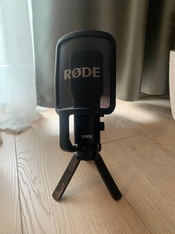 Predám štúdiový mikrofón RODE NT-USB+ – ako nový - 2