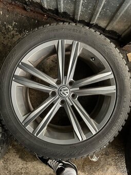 Originál VW 5x112 r18 245/45 Tiguan r-line - 2