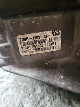 Prevodovka Ford Mondeo Mk4,,Galaxy Mk3 1.8 Tdci 7g9r 7002zf - 2