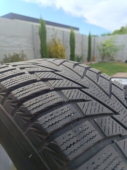 Zimné pneumatiky 255/65 r17 +disky BMW x5 - 2