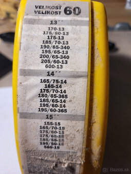 predam snehove retaze velkost 60 - R13/R14/R15 - 2