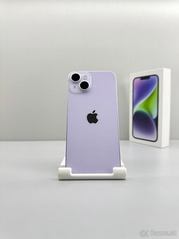 iPhone 14 PURPLE 128GB TOP STAV ORIGINÁL - 2