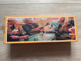 Drevená hra na hádzanie krúžkov - 2