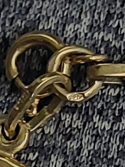 Starozitny zlaty damsky naramok - 2