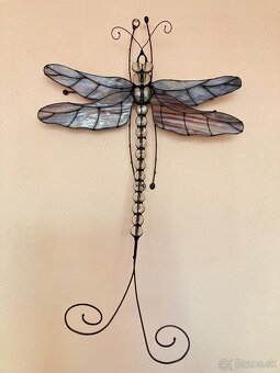 Dekorácia Vážka ručná práca - 2