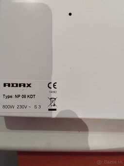 Elektricky konvektor -radiator - 2