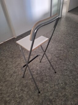 Barova stolicka biela pevna - 2