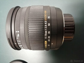 Predám objektív Sigma 17-70mm pre Nikon - 2