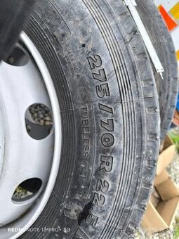 Pneu,pneumatiky,kolesá Vodiace 275/70R22,5. - 2